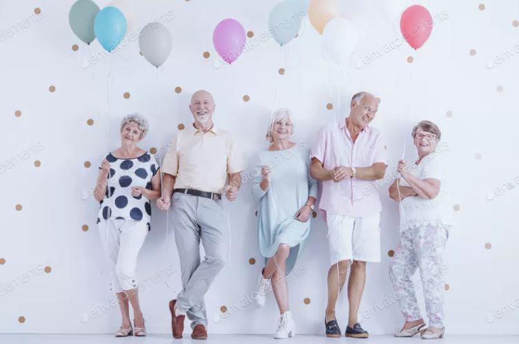 globos para jubilación