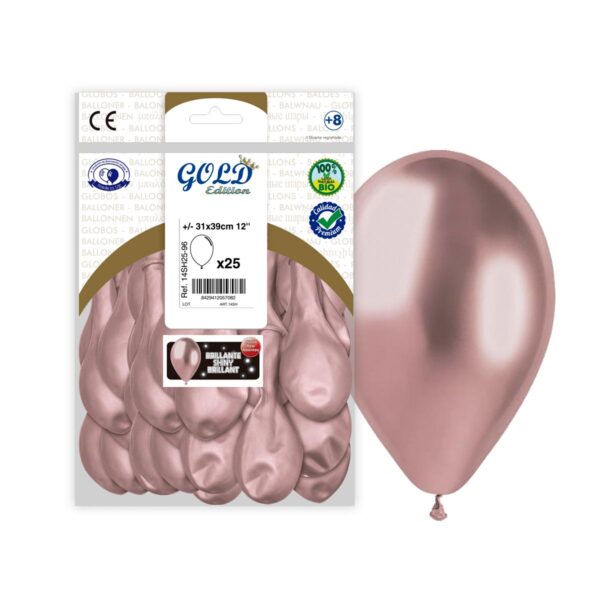 B/ 25 GL. Ref.14SH ESPEJO ROSA ORO-96