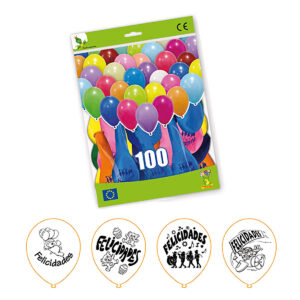 B/ 100 GL. IMPRESO FELICIDADES DE 11GP MIX