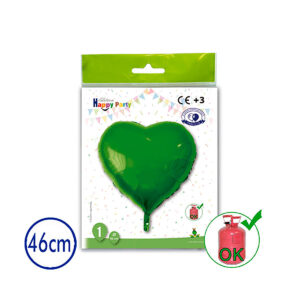 B/1 POLIAMIDA CORAZON VERD 46cm R.201-37