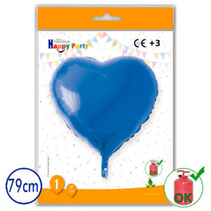 B/1 POLIAMIDA CORAZON AZUL 79cm R.206-36