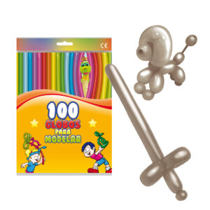 B/ 100 GL MODELAR METALIZADO R.34GMT 38 PLATA