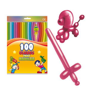 B/ 100 GL MODELAR METALIZADO R.34GMT-64 FUCSIA