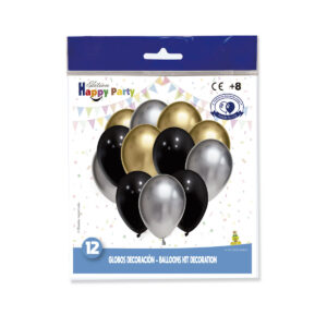 B/ CONJ. GLOBOS ESPEJO ORO R.5231-88