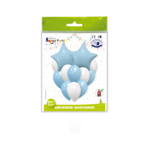 B/ CONJ. GLOBOS POLIAM. ESTRELLA CELESTE-09 R.5282