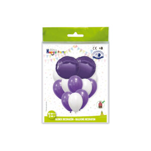 B/ CONJ. GLOBOS POLIAM. REDONDO LILA-34 R.5283-34