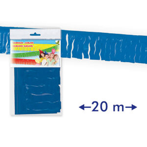 B/ GUIRNALDA FLECOS PLASTICO CELESTE-09