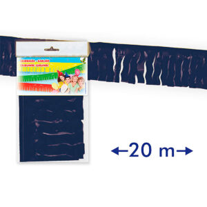 B/ GUIRNALDA FLECOS PLASTICO AZUL-10