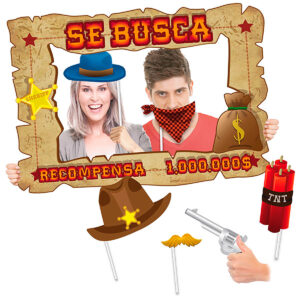 B/ MARCO PHOTOCALL VAQUEROS CON ACCESORIOS