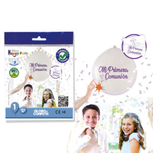 B/ 1 GL.COMUNION CONFETI 37GP BLANCO-01 XR.5356