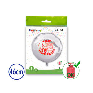 B/1 POLIAMIDA REDONDO FELIZ CUMPLEAÑOS