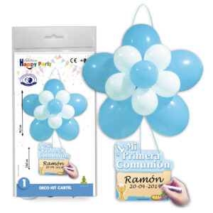 KIT DECO CARTEL COMUNIÓN NIÑO REF 5547