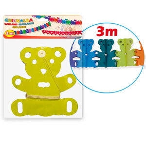 B/ 1 GUIRNALDA DE PAPEL OSO