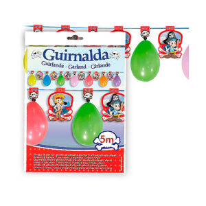 B/ GUIRNALDA PIRATAS CON GLOBOS