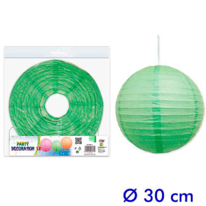 B/ PARTYDECO 1 FAROL GRANDE 30 CM VERDE-12