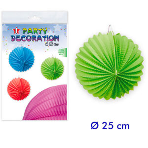 B/ 1 MEDIA LUNA 25 CM VERDE-12