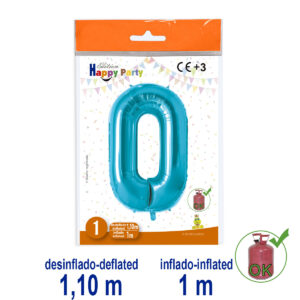 B/ 1 GL. POLIAMIDA N? 0 COLOR AZUL CLARO 1.10/1 m