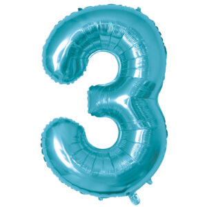 B/ 1 GL. POLIAMIDA N? 3 COLOR AZUL CLARO 45/40 cm