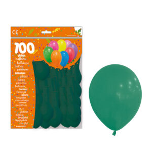 B/ 100 GLOBOS Ref.9RP-13 VERDE