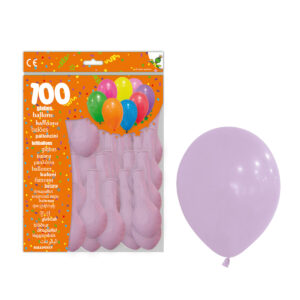B/ 100 GLOBOS Ref.9RP-79 VIOLETA