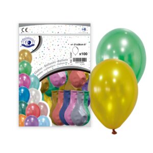 B/100 GLOBO METALIZ. Ref.10GMT A80 MIX