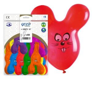 B/ 100 GL. RATON IMPR Ref.1114 GPF020 MIX