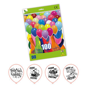 B/ 100 GL. IMPRESO VIVA LA FIESTA 11GP MIX