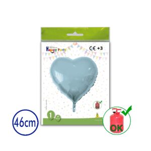 B/1 POLIAMIDA CORAZON CELESTE 46cm R.201-35