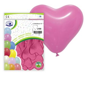 B/100 GL. CORAZON 32cm Ref.28GP ROSA-06