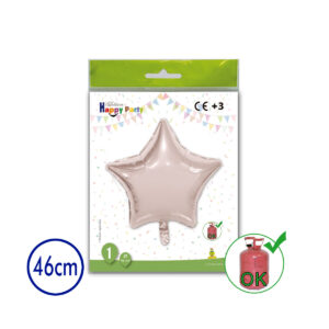 B/1 POLIAMIDA ESTRELLA ORO ROSA 46cm R.301-71X1