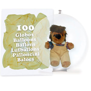 B/100 GLOBO CRISTAL RF.38-GC TRANSPARENTE