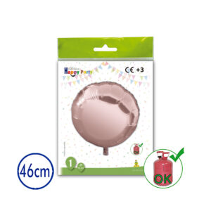 B/ 1 POLIAMIDA REDONDO ORO ROSA 46cm R.401-71