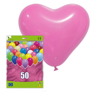 B/ 50 GL. CORAZON 44 cm R.40GP 06 ROSA