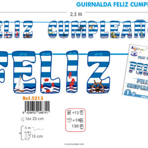 B/ GUIRNALDA MARINERA F. CUMPLEAÑOS R.5213
