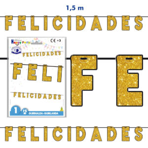 B/ GUIRNALDA ORO FELICIDADES R.5298