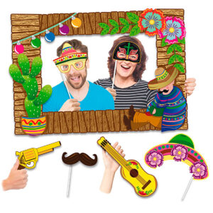 B/ MARCO PHOTOCALL MEXICANO CON ACCESORIOS