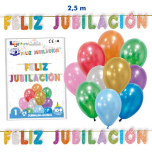 B/ GUIRNALDA FELIZ JUBILACION COLORES Ref.5374