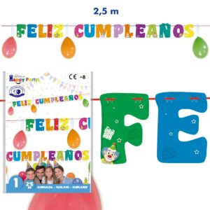 GUIRNALDA FELIZ CUMPLEAÑOS Ref.5432