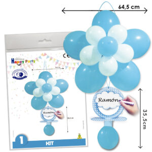 KIT DECO CHUPETE NIÑO Ref.5541