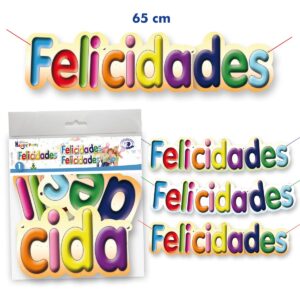 B/ CARTEL FELICIDADES Ref.5590