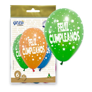 B/ GOLD 6 GL. 12GPI TLP FELIZ CUMPLEAÑOS