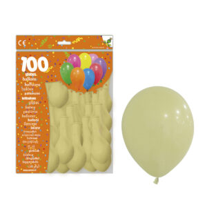 B/ 100 GLOBOS Ref.9RP-43 MOSTAZA