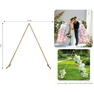 ARCO DE HIERRO 1,5 x 2 m TRIANGULO