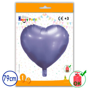 B/1 POLIAMIDA CORAZON VIOLETA 79cm R.206-S35