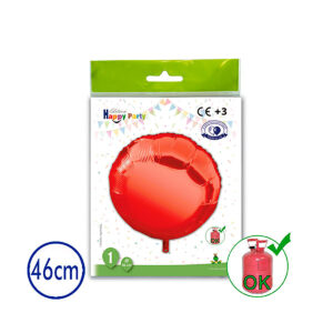 B/1 POLIAMIDA REDONDO ROJO 46cm R.401-32