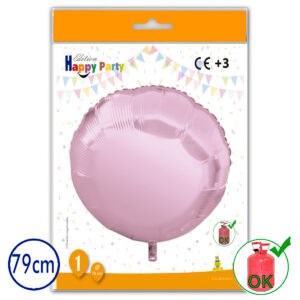 B/1 POLIAMIDA REDONDO ROSA 79cm R.406-64