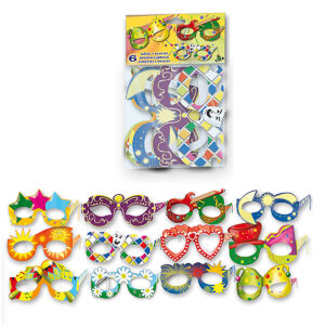 B/ 6 GAFAS CARTONCILLO Ref.5159