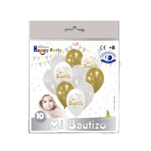 B/ CONJ DECORACION MI BAUTIZO ORO R.5234-88