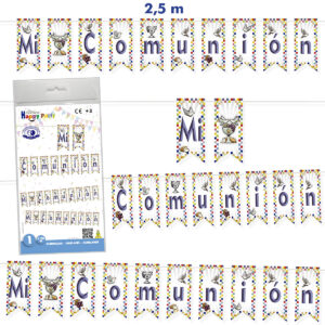 B/ GUIRNALDA BANDERIN MI COMUNION