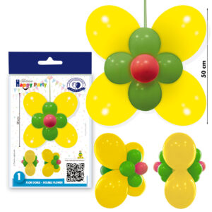 B/ FLOR DOBLE AMARILLO/VERDE REF.5284-1